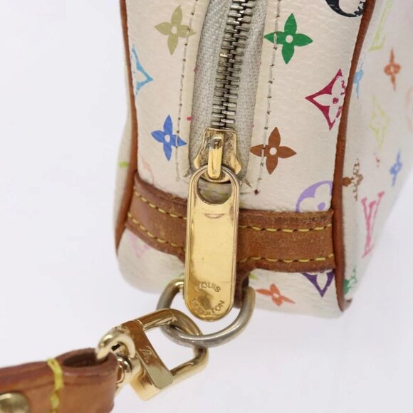 LOUIS VUITTON Monogram Multicolor Trousse Wapity White - Picture 8 of 16